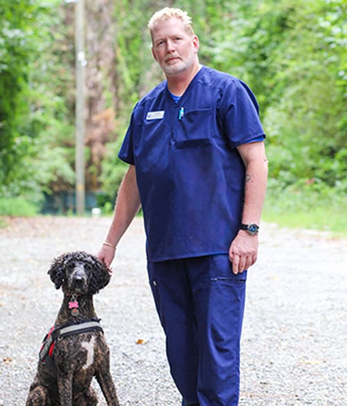 Scot, Licensed Veterinary Technician at 